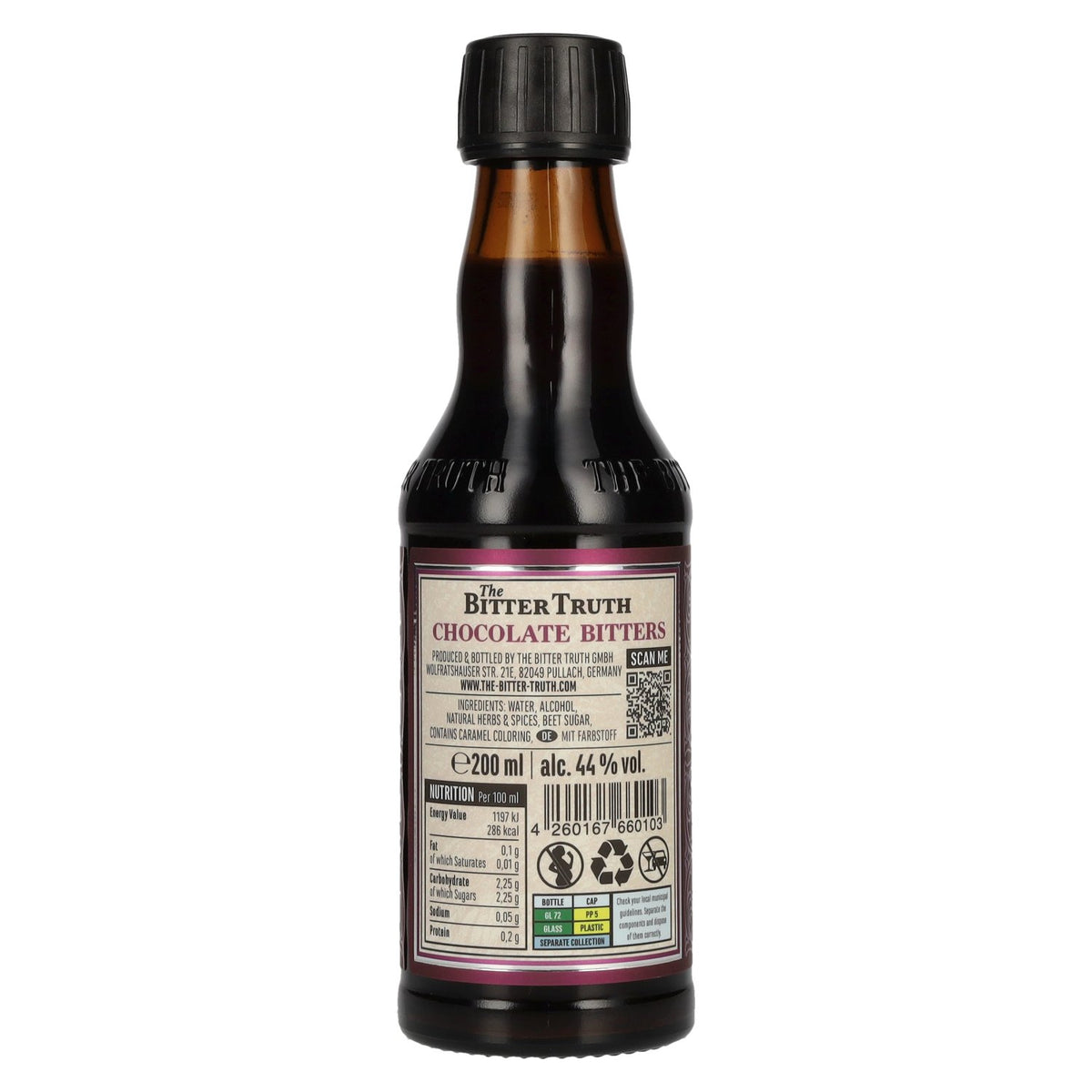 The Bitter Truth Spiced Chocolate 44% Vol. 0,2l