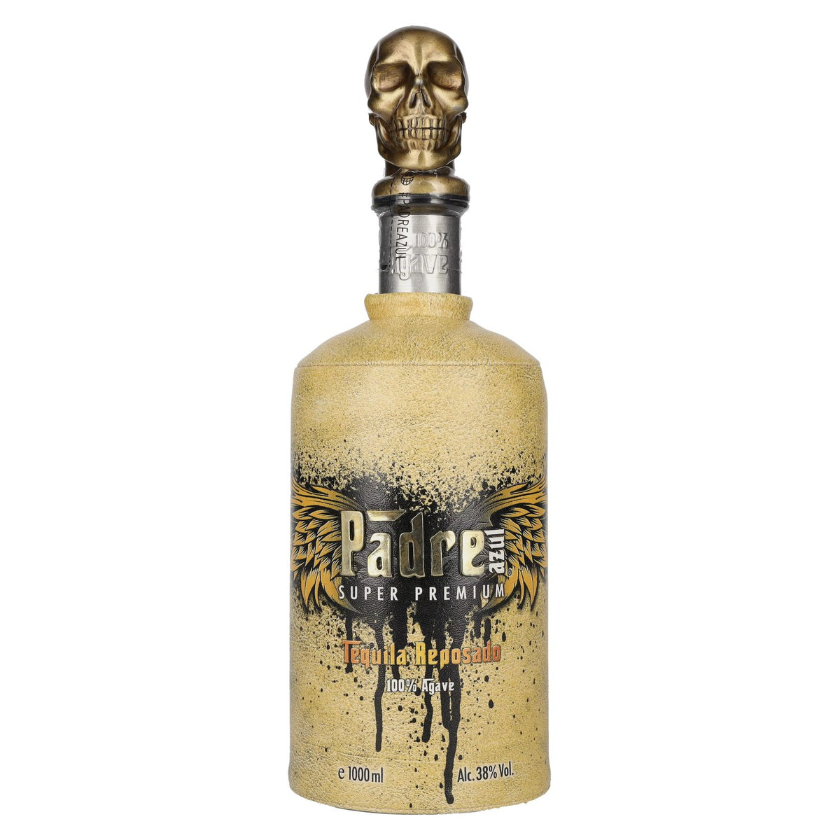 Padre Azul Super Premium Tequila Reposado 100% Agave 38% ABV 1 litre