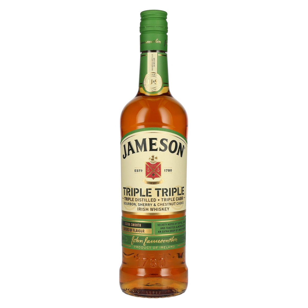 Jameson TRIPLE TRIPLE Chestnut Cask Irish Whiskey Limited Release 40% vol. 0.7 l
