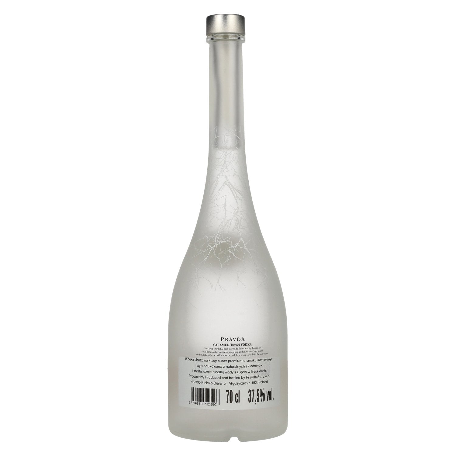 Pravda CARAMEL Flavored Vodka 37,5% Vol. 0,7l
