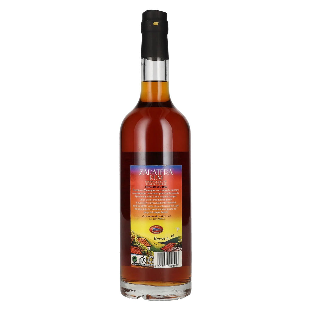 Zapatera Rum Reserva Especial Rum Cask No. 50 Vintage 1992 40% vol. 0.7 l
