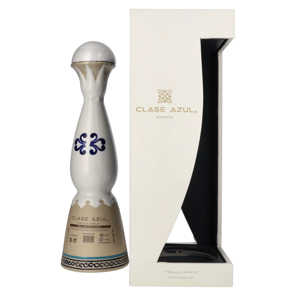 Clase Azul Tequila AÑEJO 40% Vol. 0,7l in geschenkverpakking