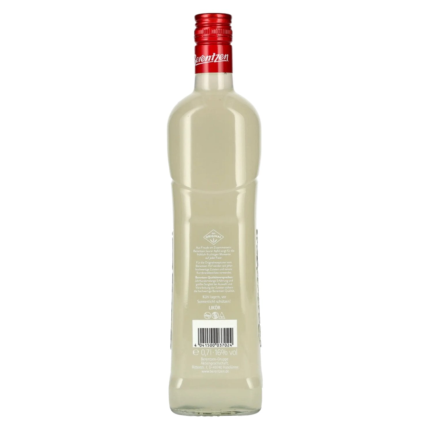 Berentzen Saurer Apfel Likör 16% Vol. 0,7l