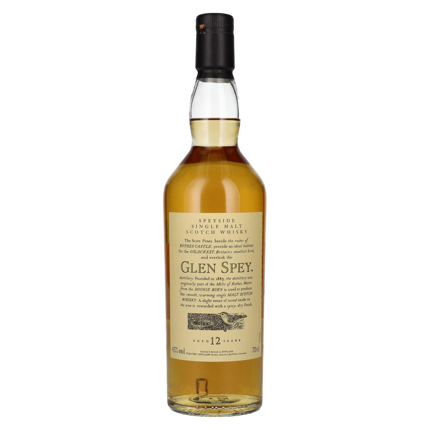 Glen Spey 12 Years Old FLORA &amp; FAUNA Speyside Single Malt 43% Vol. 0,7l