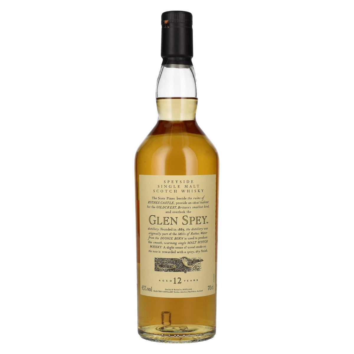 Glen Spey 12 Years Old FLORA & FAUNA Speyside Single Malt 43% Vol. 0,7l