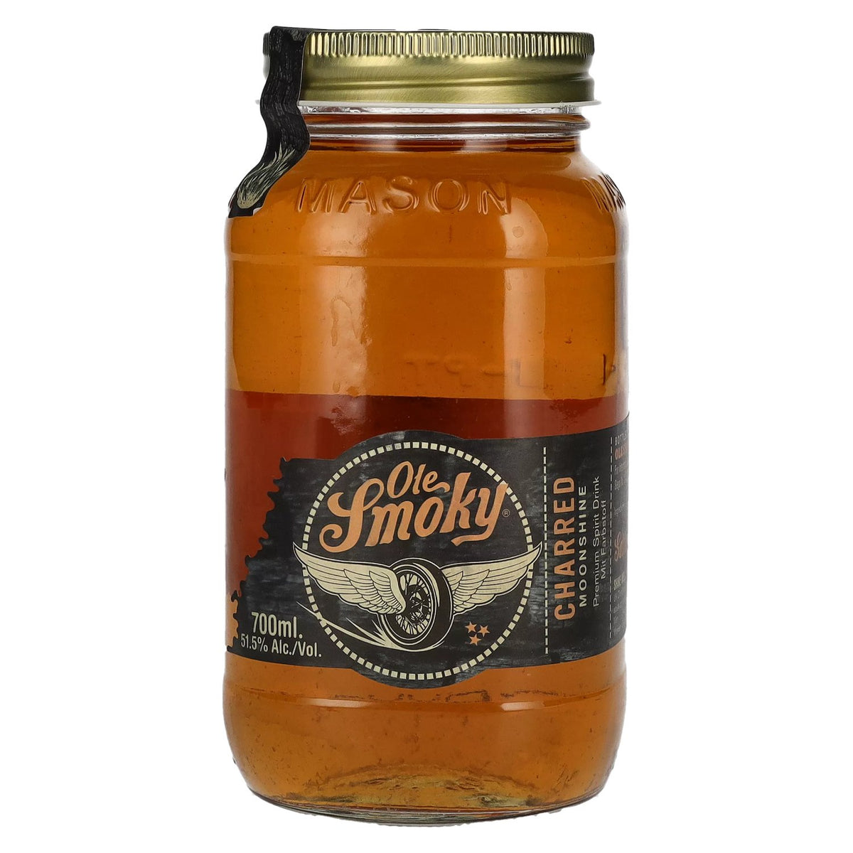 Ole Smoky Tennessee Moonshine CHARRED 51.5% ABV 0.7l