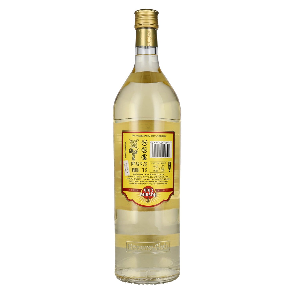 Havana Club Añejo 3 Años Rum 37,5 % vol., 3 l