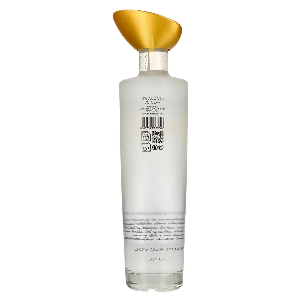 Alkkemist Vodka Mediterranean 40% Vol. 0,7l