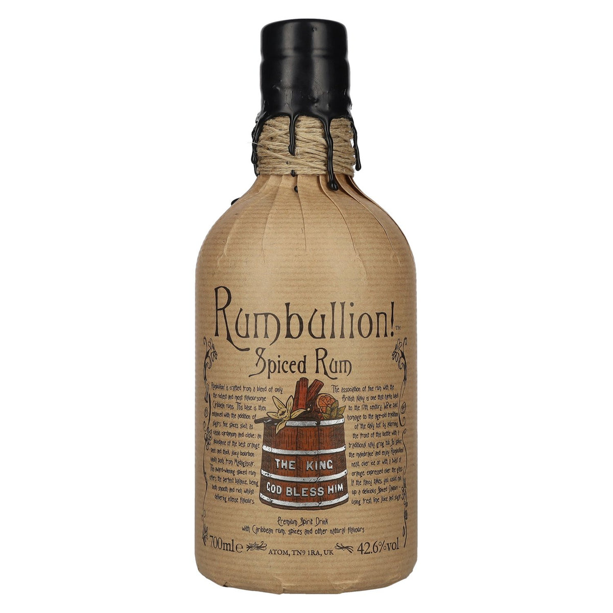 Rumbullion! Premium Spirit Drink 42,6% Vol. 0,7l