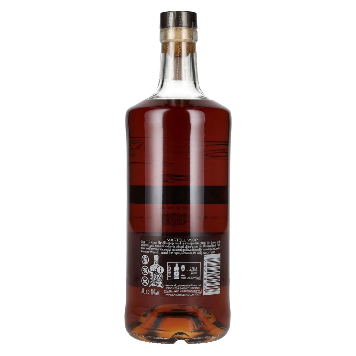 Martell V.S.O.P. Aged in Red Barrels 40% vol. 0.7 l