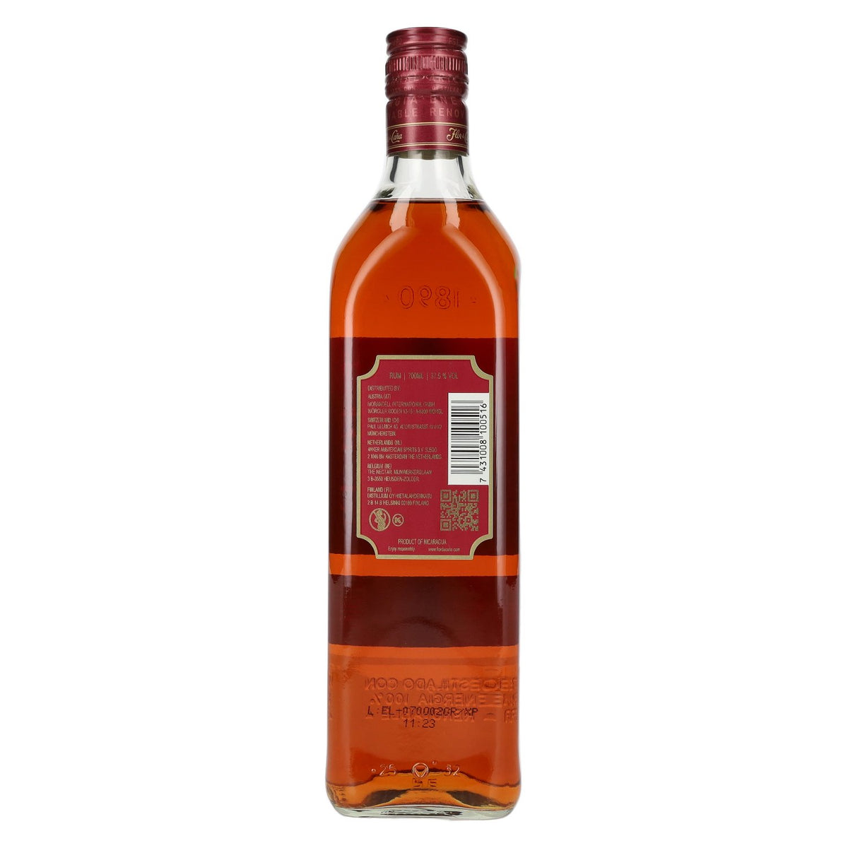 Flor de Caña 7 Years Old GRAN RESERVA gerijpte rum 37,5% vol. 0,7 l