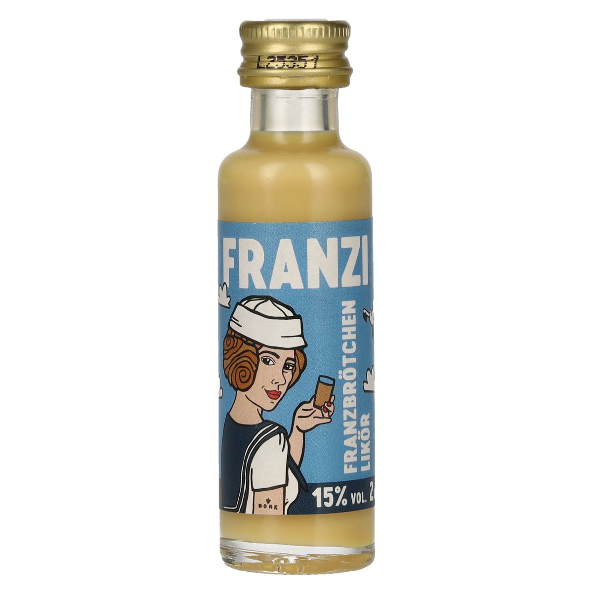 Franzi Franzbrötchen Liqueur 15% Vol. 0,02l