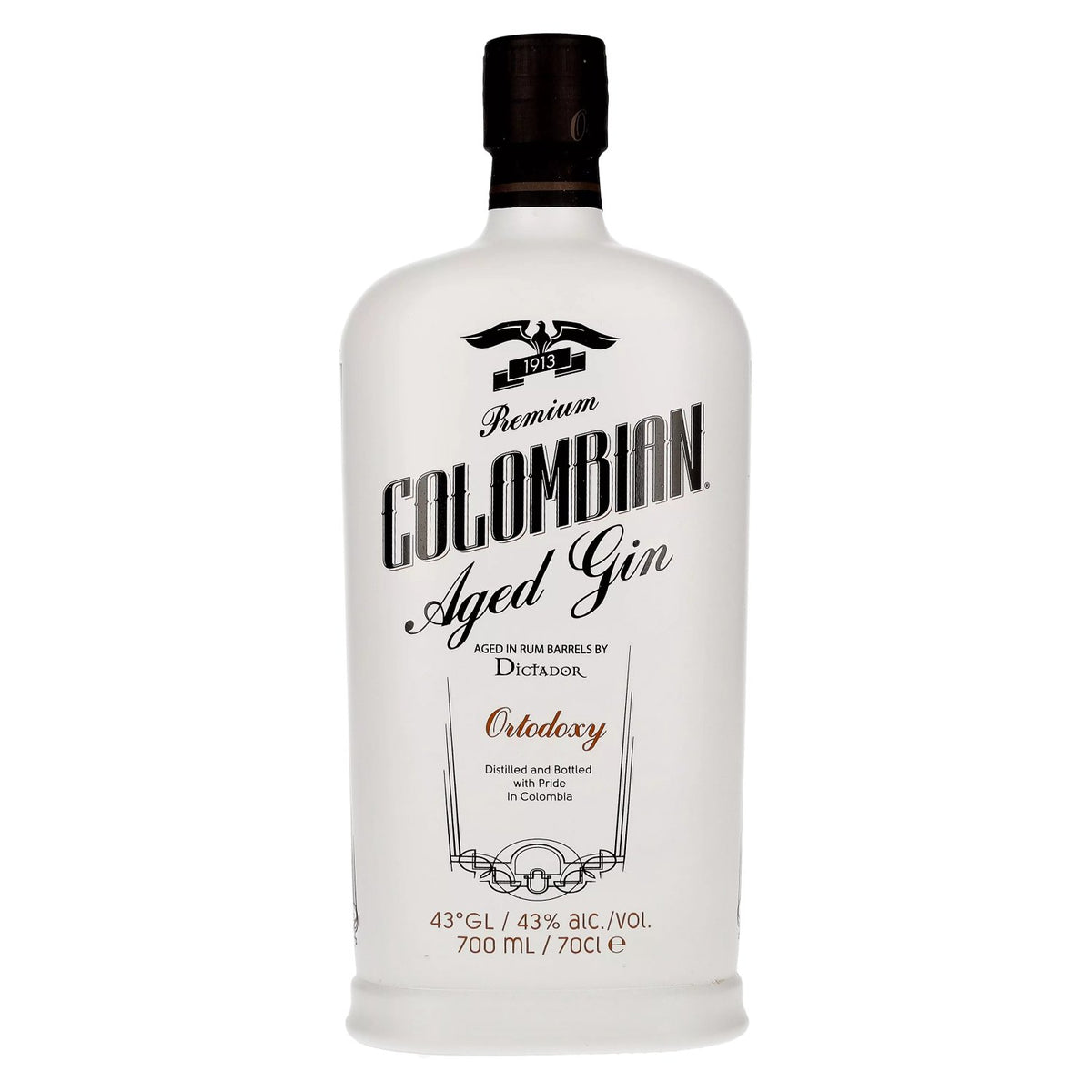 Dictador Ortodoxy Colombian Aged White Gin 43% vol. 0,7 l