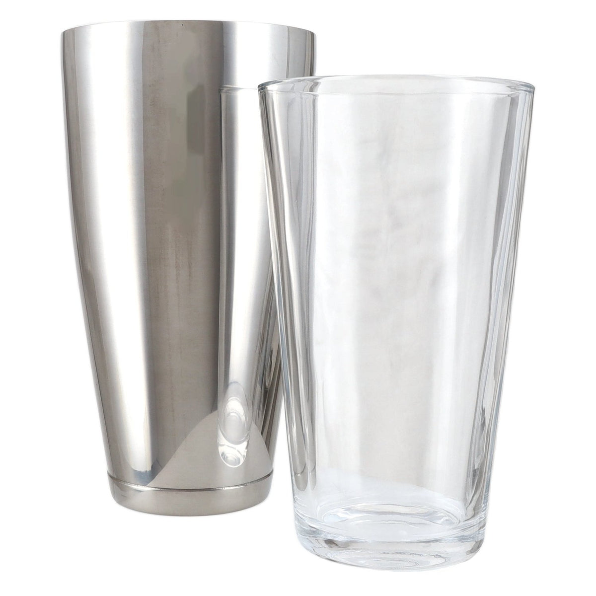APS Boston Shaker argent 2 pièces avec verre