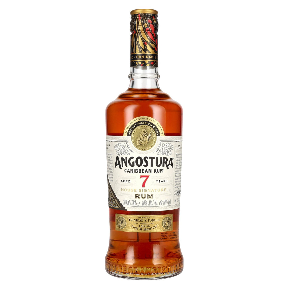 Angostura 7 Jaar Oude House Signature Caribische Rum 40% Vol. 0,7l