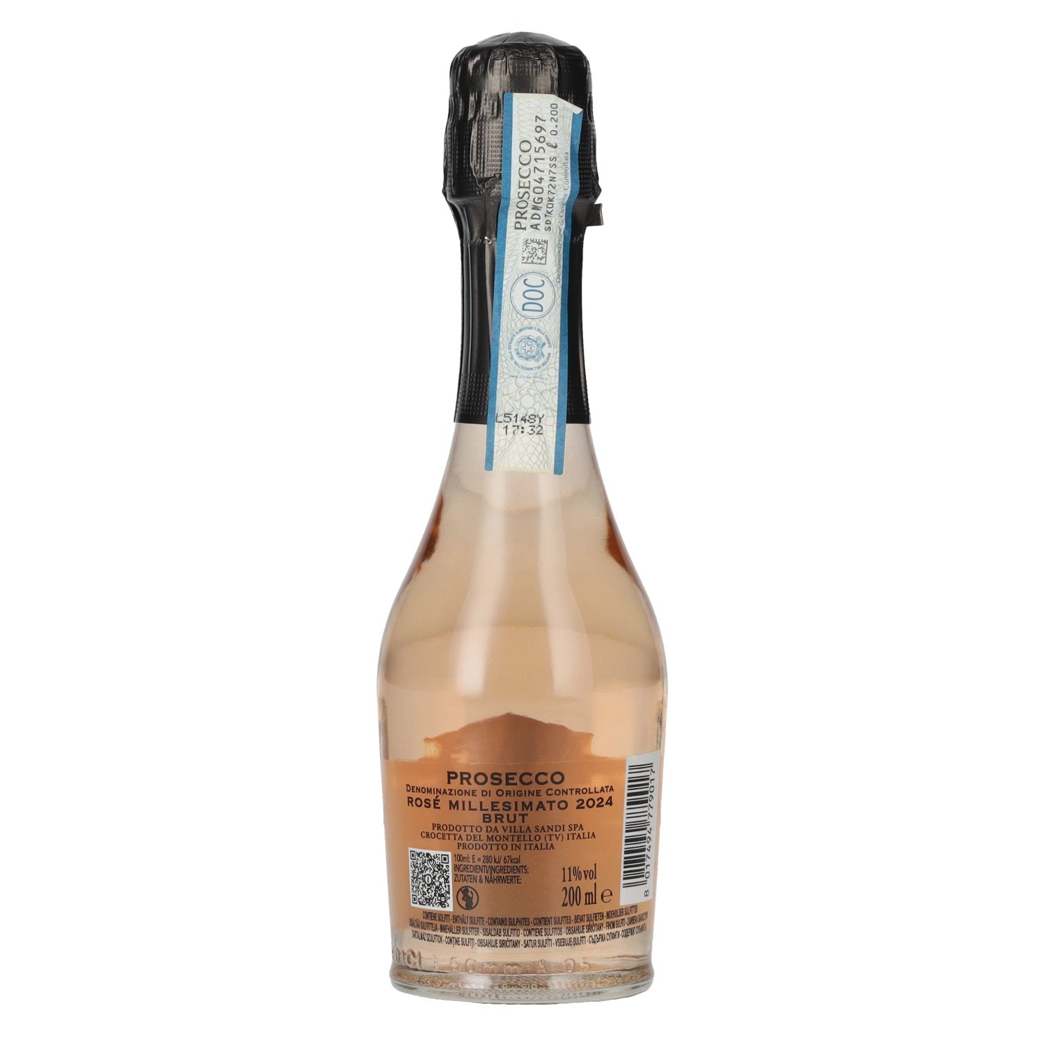 Villa Sandi Il Fresco Prosecco Rosé Millesimato DOC 2024 11% Vol. 0,2l