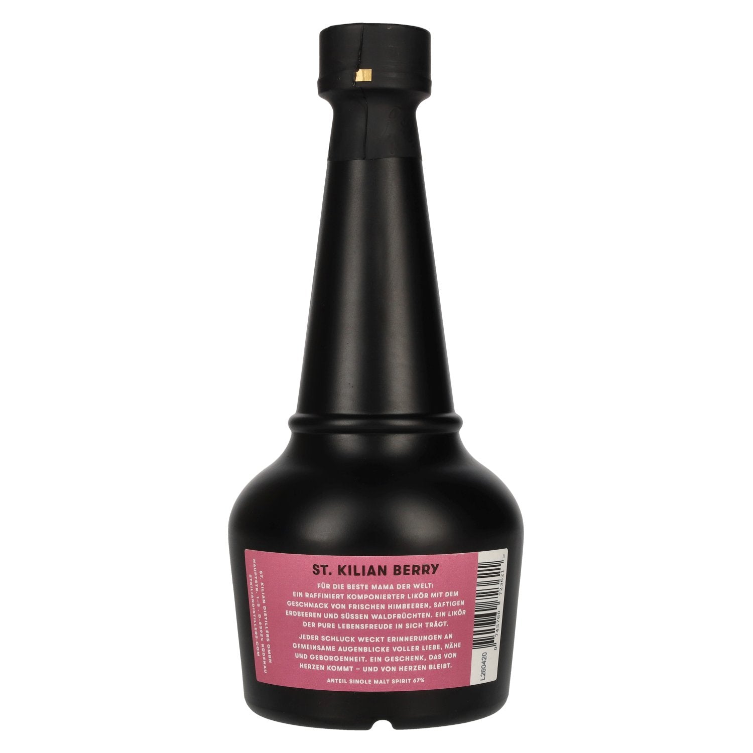 St. Kilian Distillers BERRY forest fruit liqueur for the best MAMA in the world 21% vol. 0.5l