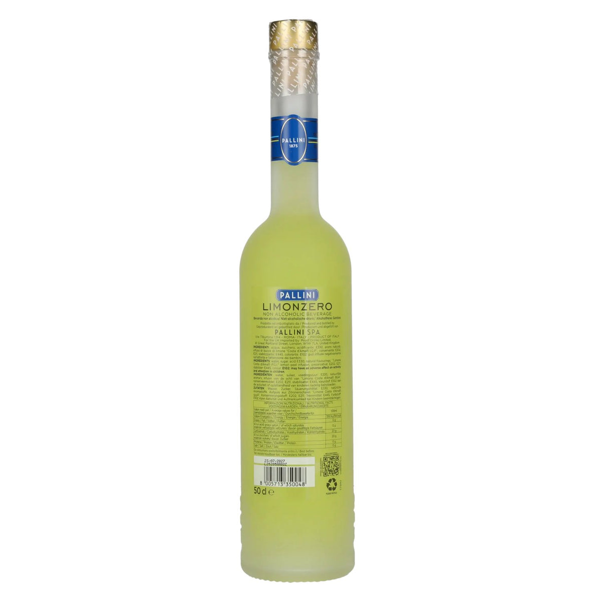 Pallini Limonzero Non Alcoholic Spirit 0.0 0,5l