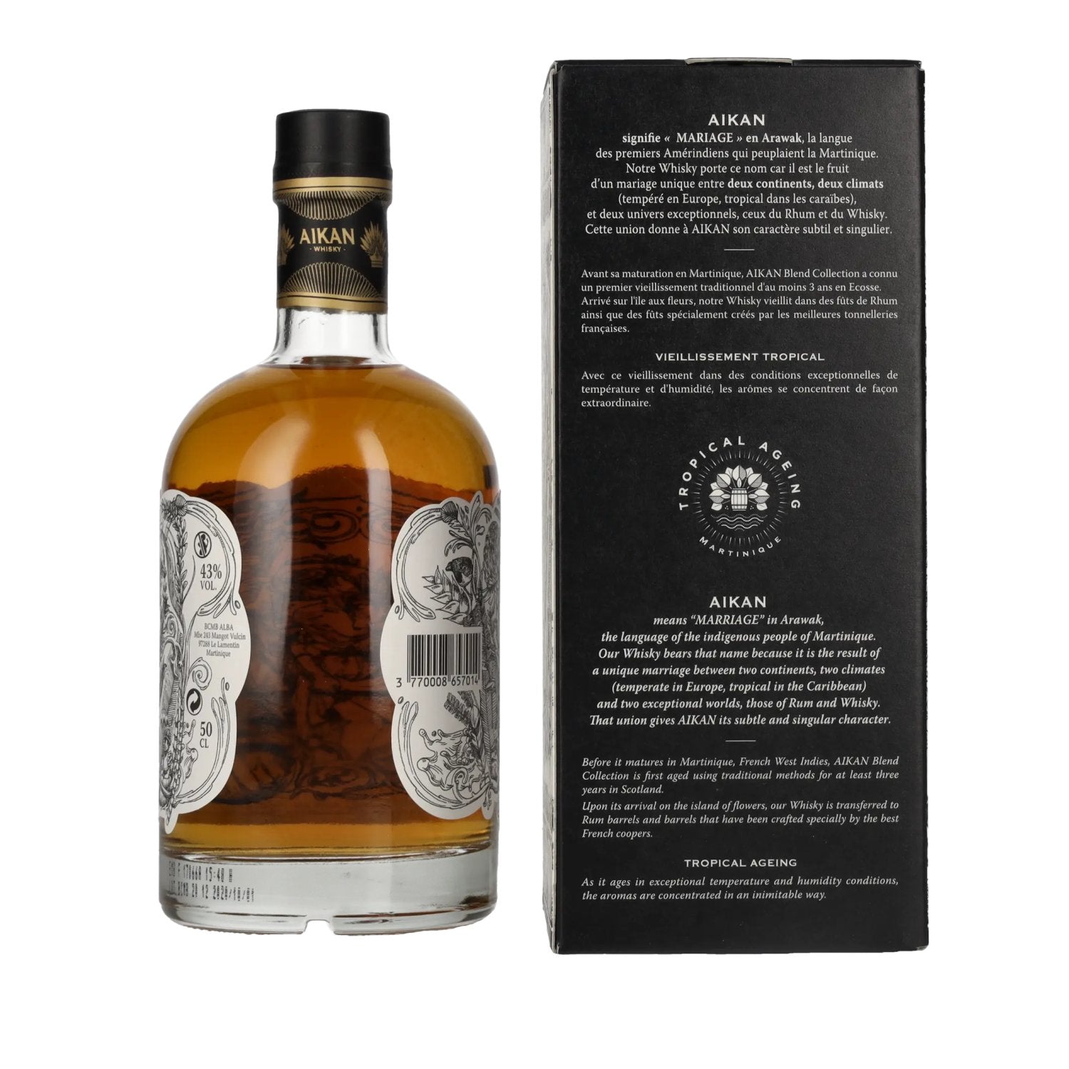 Aikan Whisky Blend Collection Batch No. 3 43% Vol. 0,5l in gift box