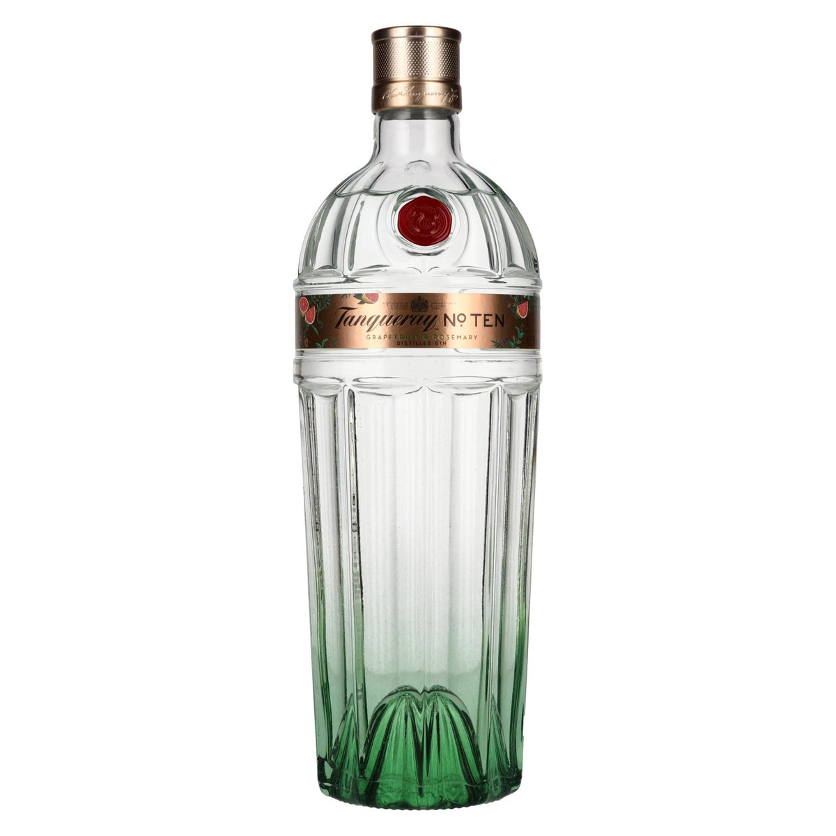 Tanqueray N° TEN GRAPEFRUIT &amp; ROSEMARY Gin distillé The Citrus Heart Edition 45,3 % vol. 1 l