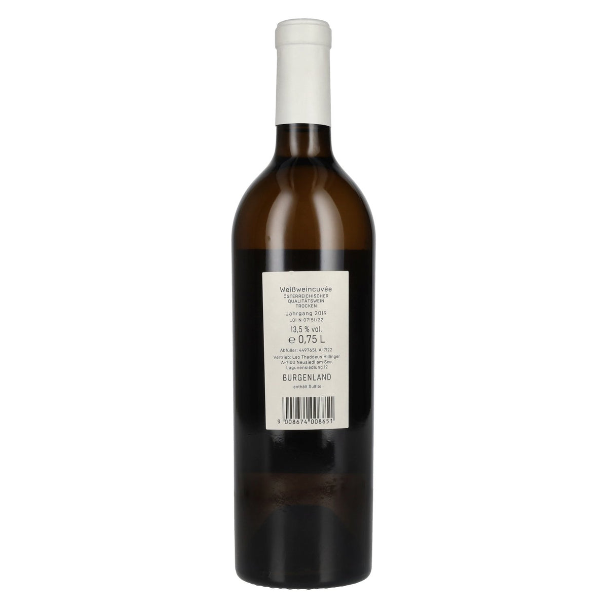 Hillinger JACK without dad! White 2019 13,5% Vol. 0,75l