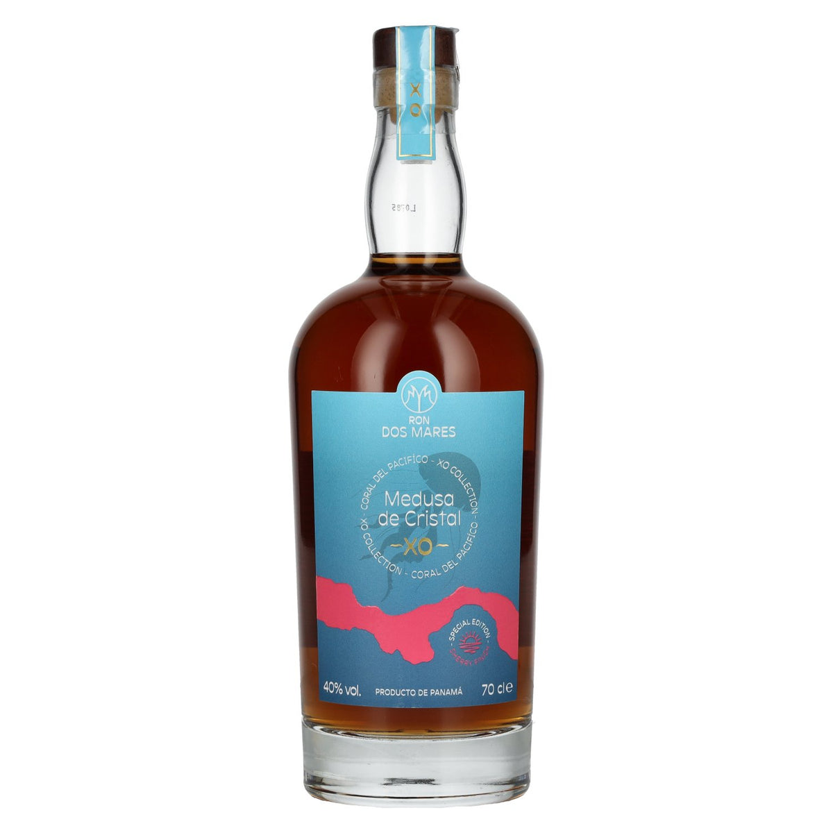 Ron Dos Mares XO Medusa de Cristal Special Edition 40% Vol. 0,7l
