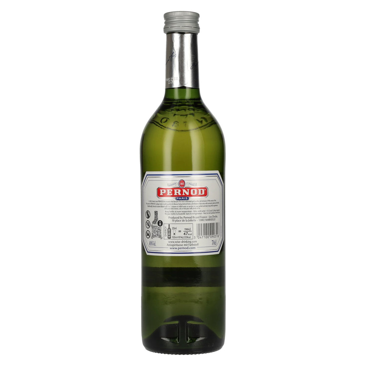 Pernod Paris 40% vol. 0,7 l