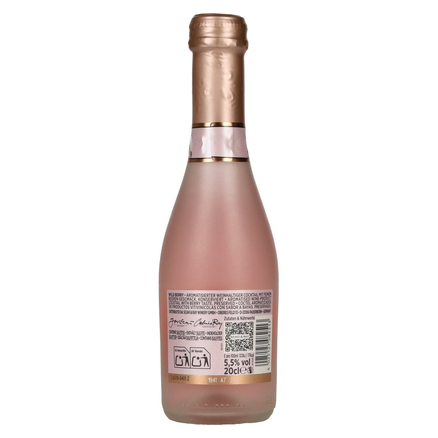 Scavi &amp; Ray WILD BERRY Aperitivo 5,5% Vol. 0,2l