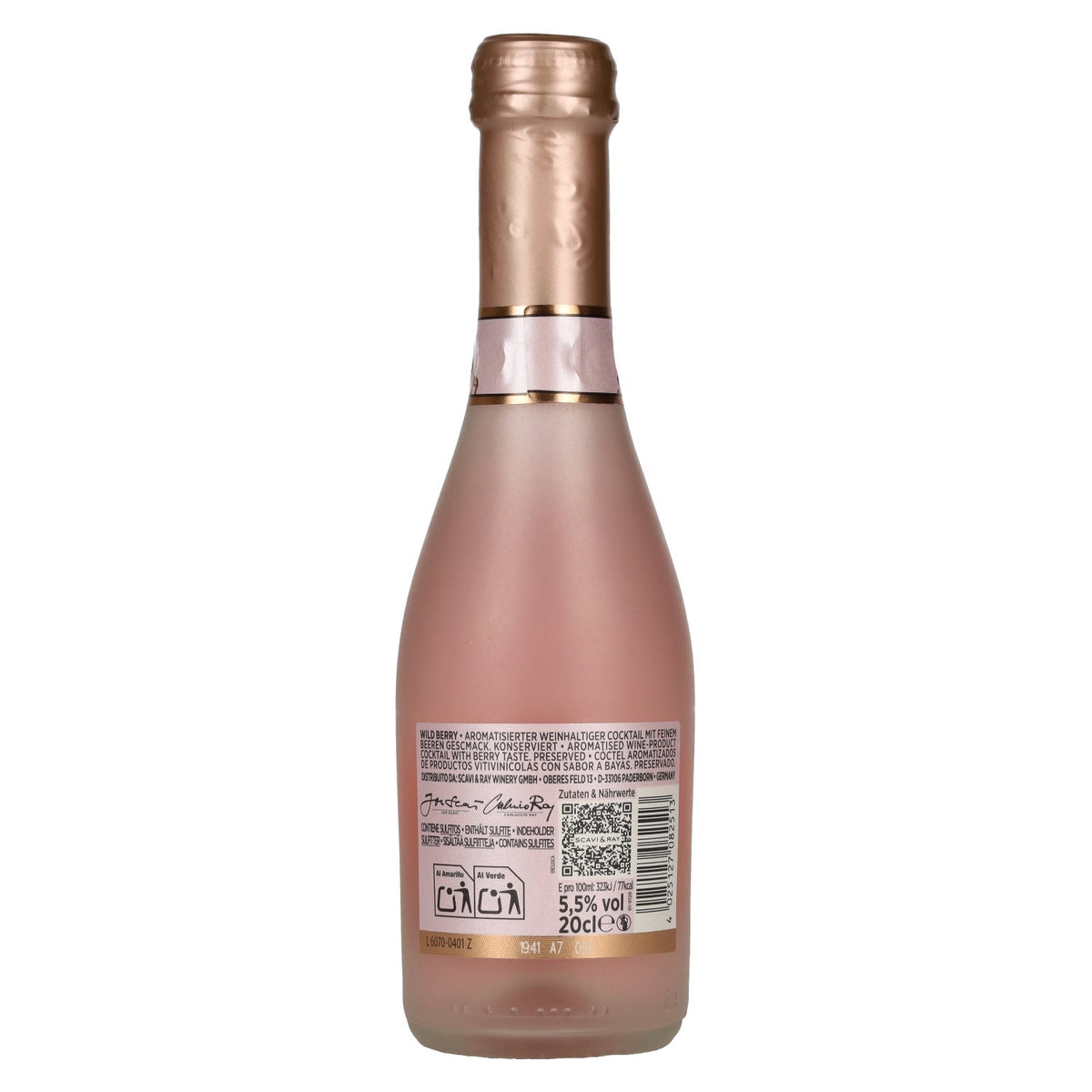 Scavi &amp; Ray WILD BERRY Aperitivo 5,5% vol. 0,2l