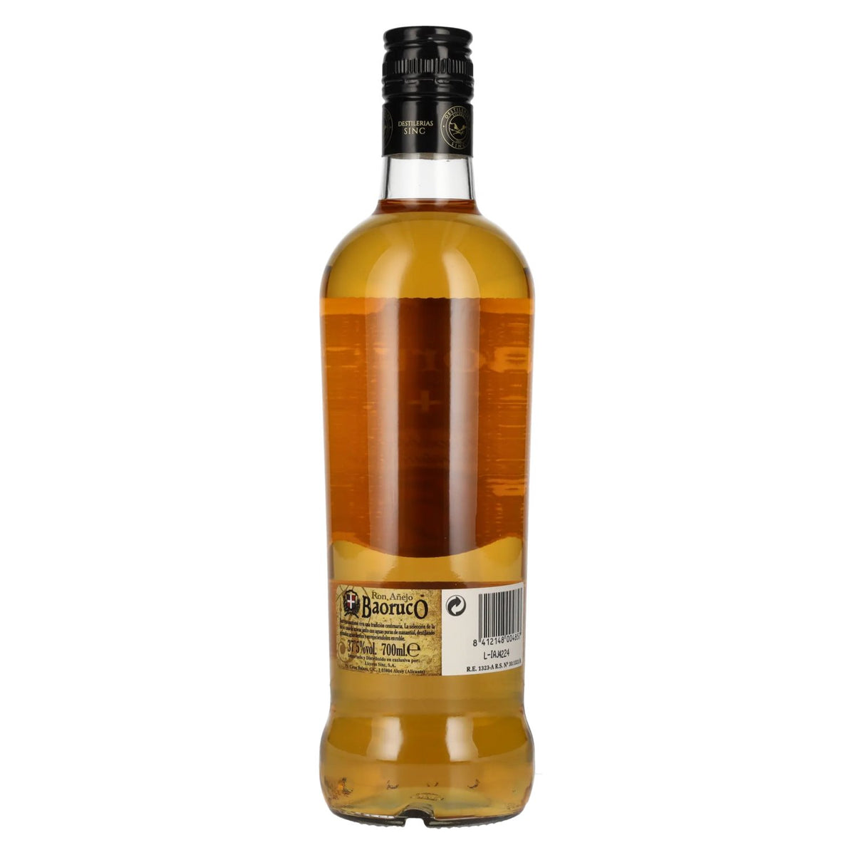 Ron Baoruco Ron Añejo 5 Años Rum 37,5% vol. 0,7 l