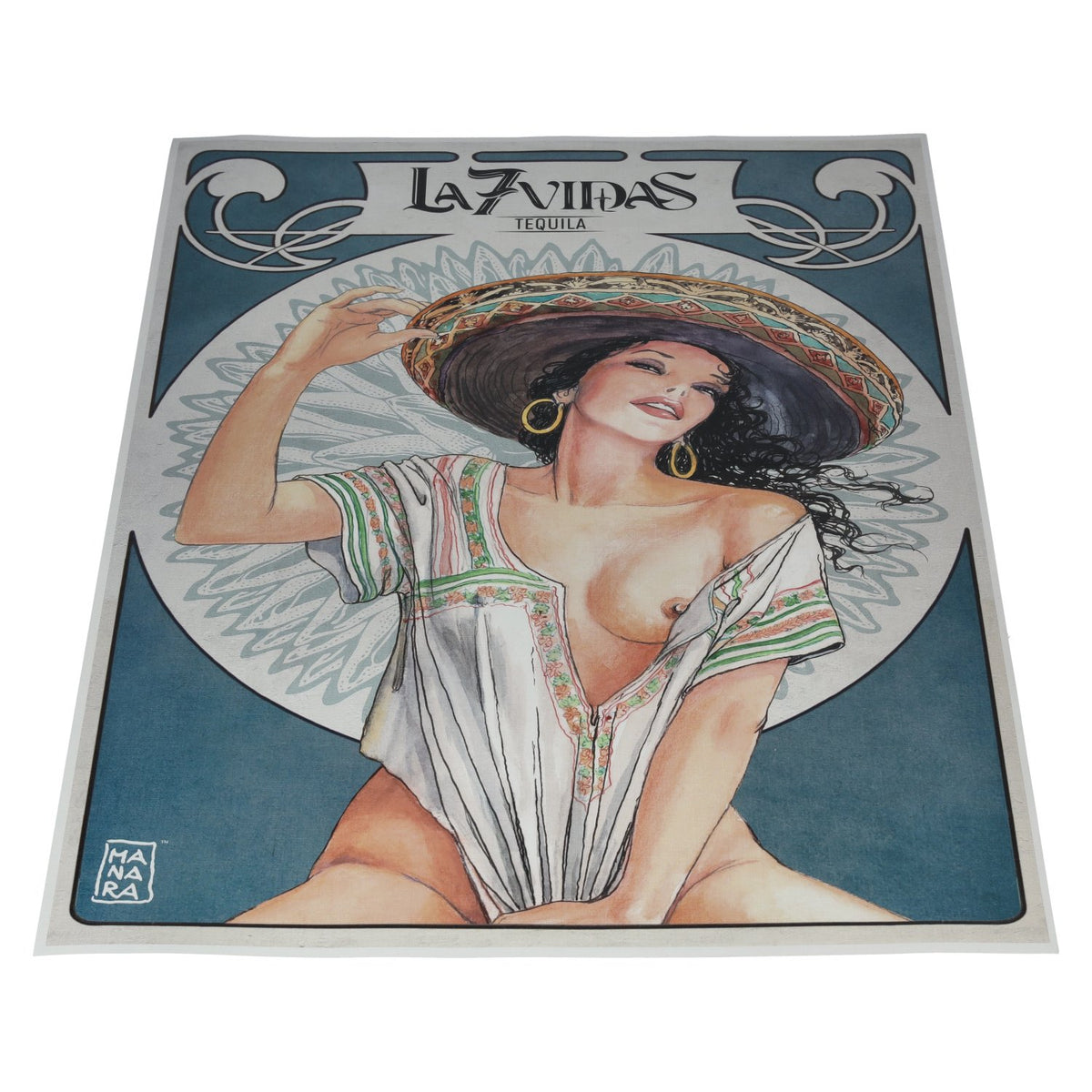 La7Vidas Tequila-poster 48 x 33 cm