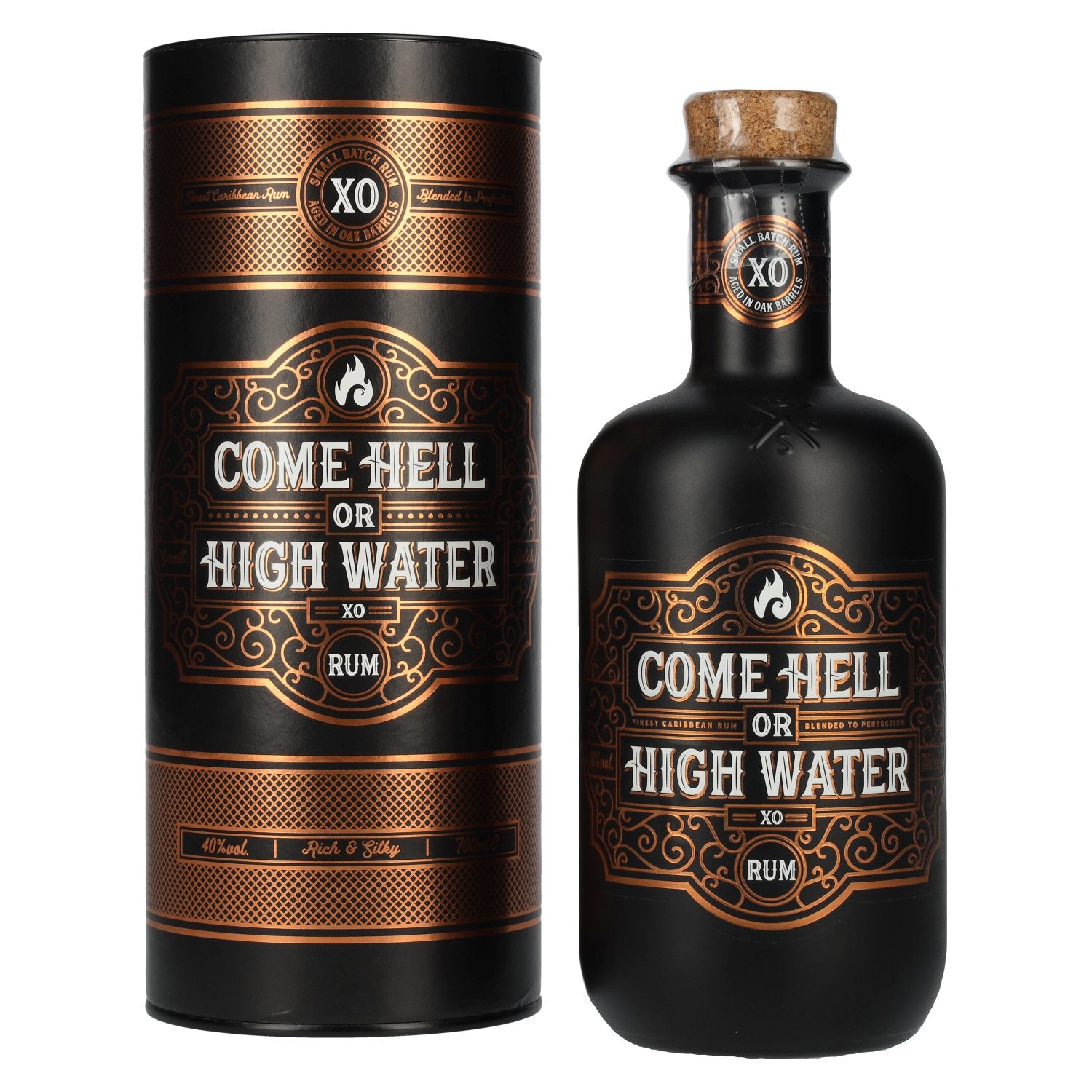 Come Hell or High Water XO Rum 40% Vol. 0,7l in geschenkverpakking