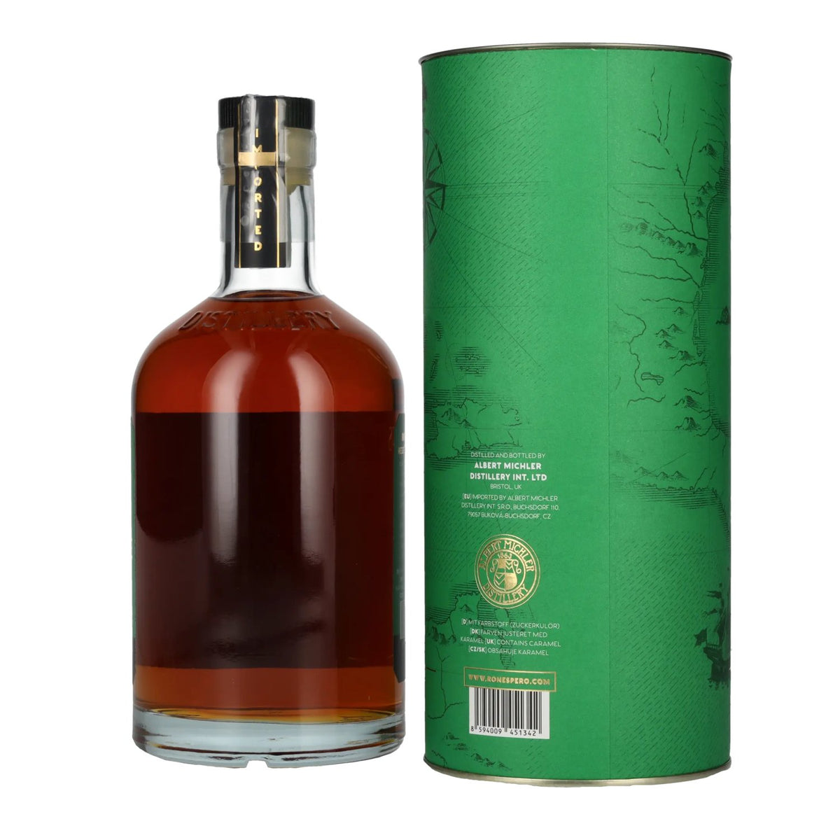 Ron Espero Reserva Exclusiva Limitada 40% vol. 0.7 l in a gift box