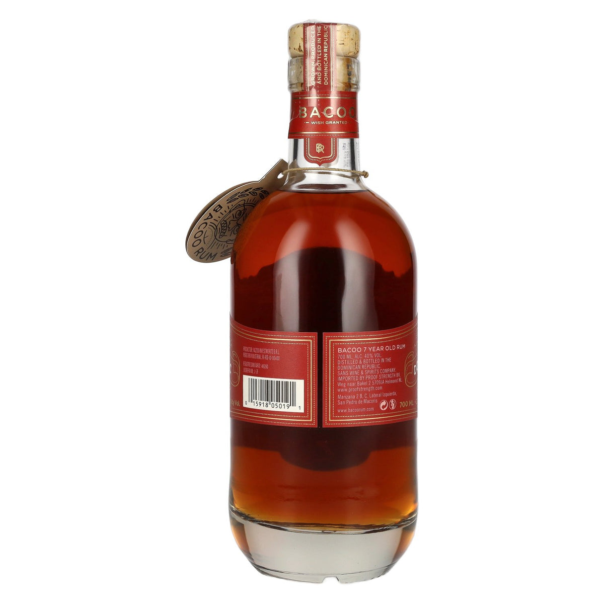 Bacoo 7-Year-Old Rum 40% vol. 0.7 l