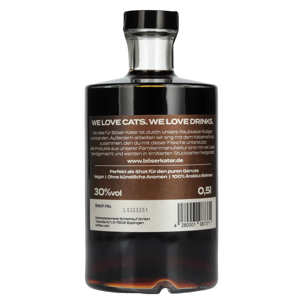 Böser Kater Liqueur Royal Coffee 30 % vol. 0,5 l