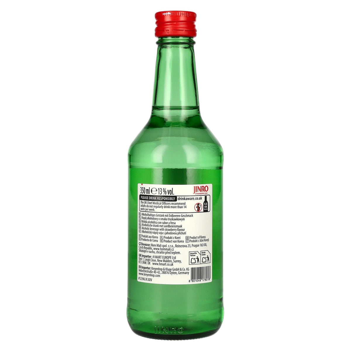 Jinro Fraise 13 % vol. 0,35 l