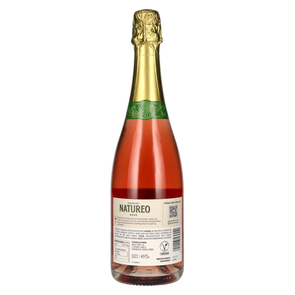 Torres Natureo Sparkling Rosé alkoholfrei 0,75l