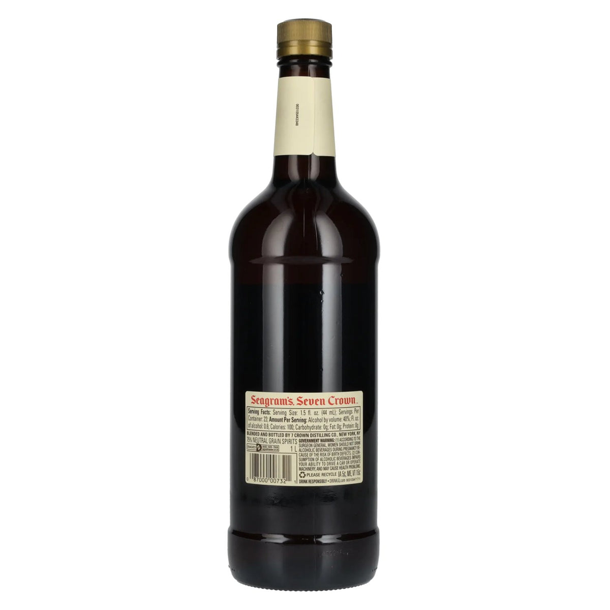 Seagram's 7 Crown Amerikaanse blended whisky 40% vol. 1 l