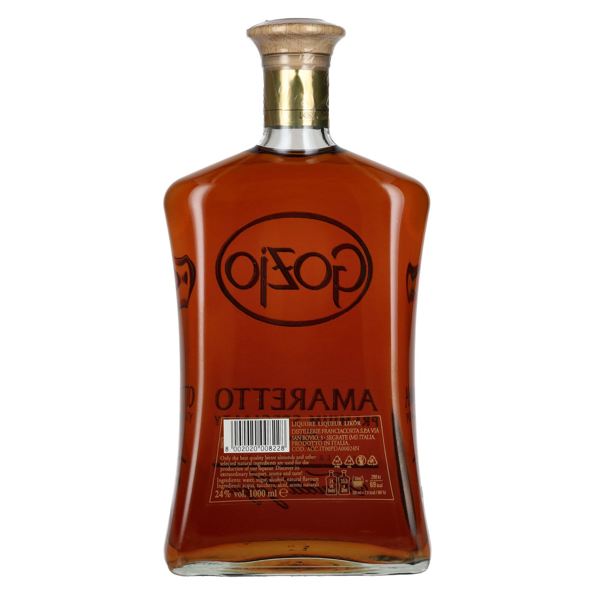 Gozio Amaretto 24 % vol. 1 l