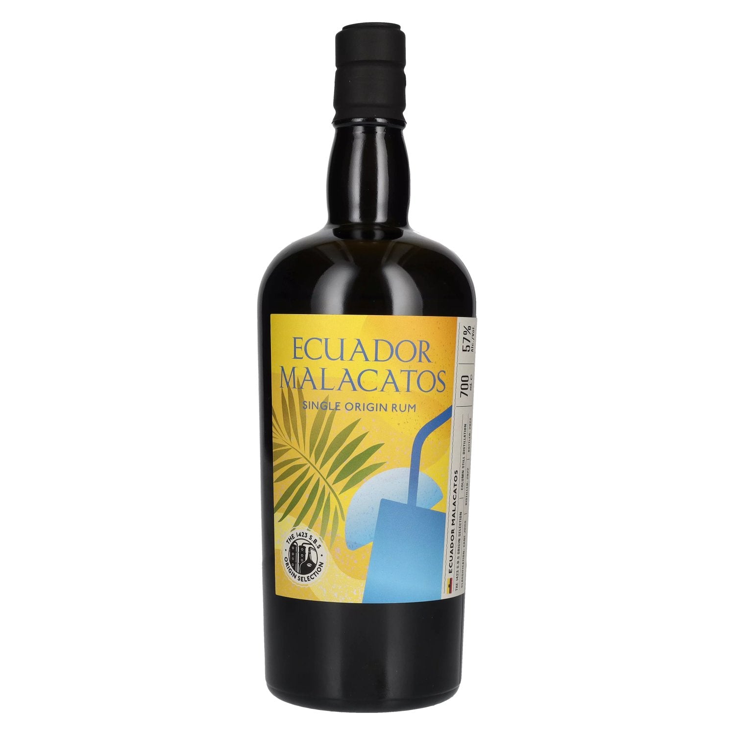 1423 S.B.S ECUADOR Malacatos Single Origin Rum 2022 57% vol. 0,7l