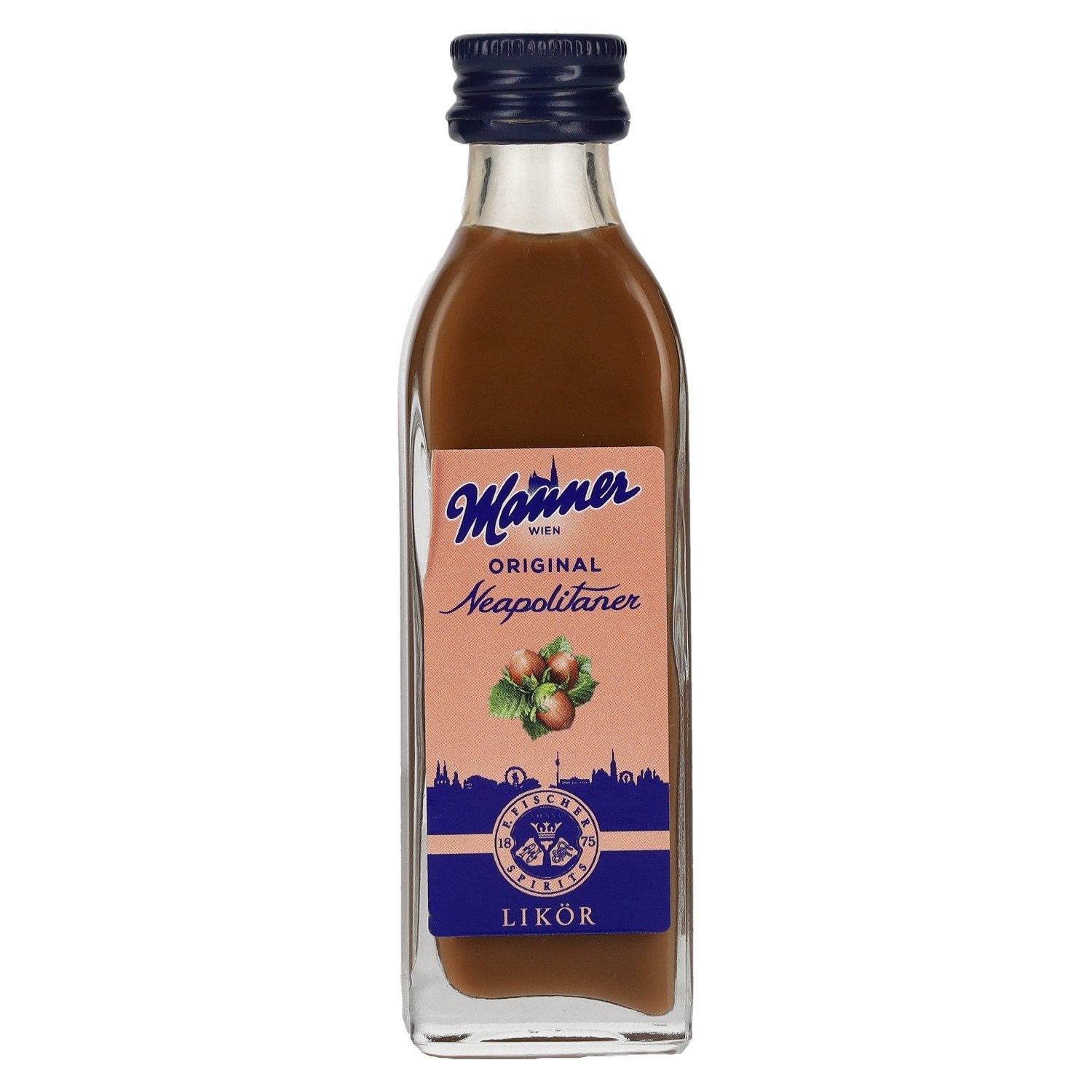 Manner Originele Napolitaanse Roomlikeur 15% Vol. 0,04l