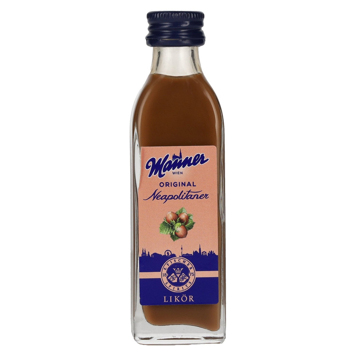 Liqueur à la crème « Neapolitaner » Manner Original, 15 % vol., 0,04 l