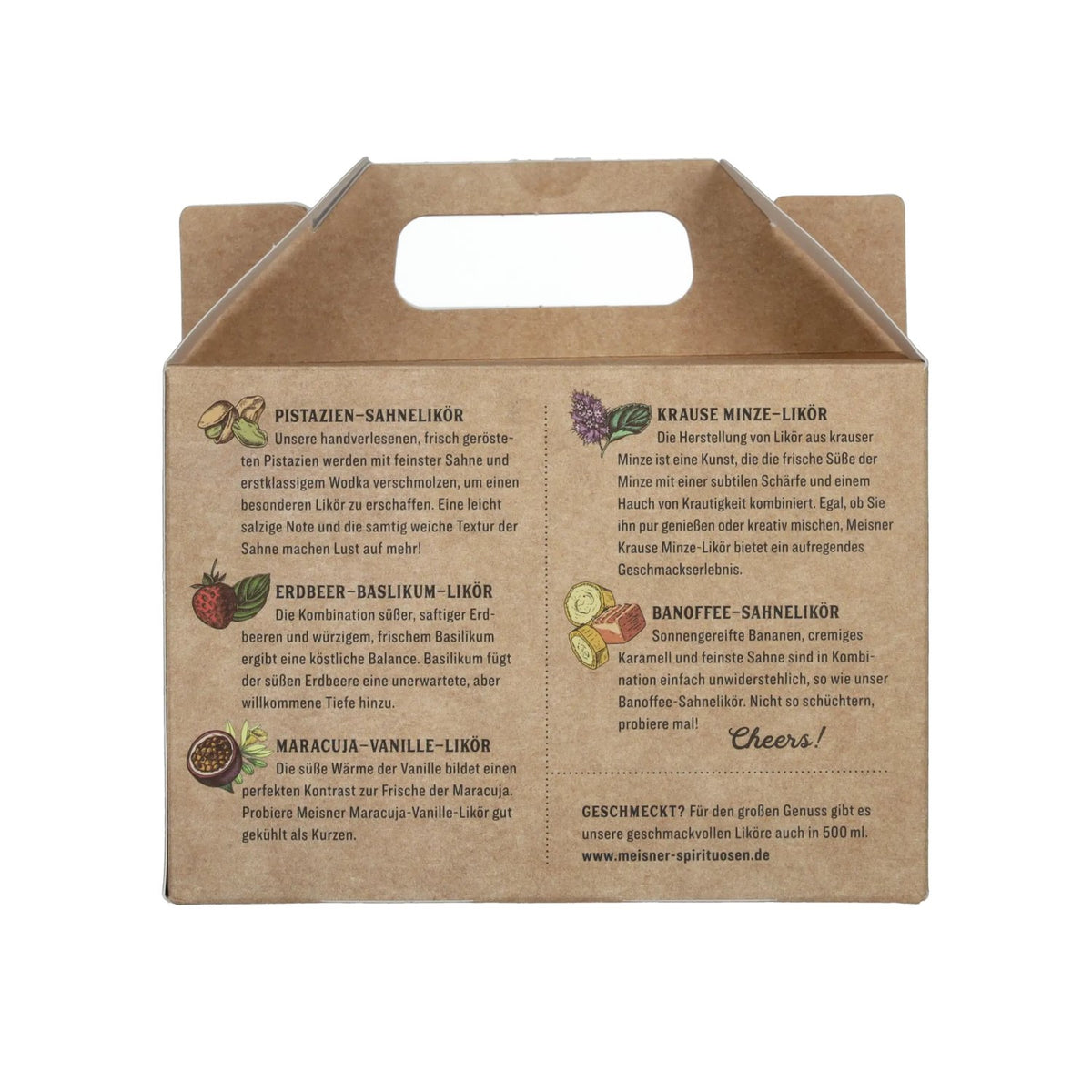 Meisner Kiste Kurze 15% vol. 15 x 0,02 l in geschenkverpakking