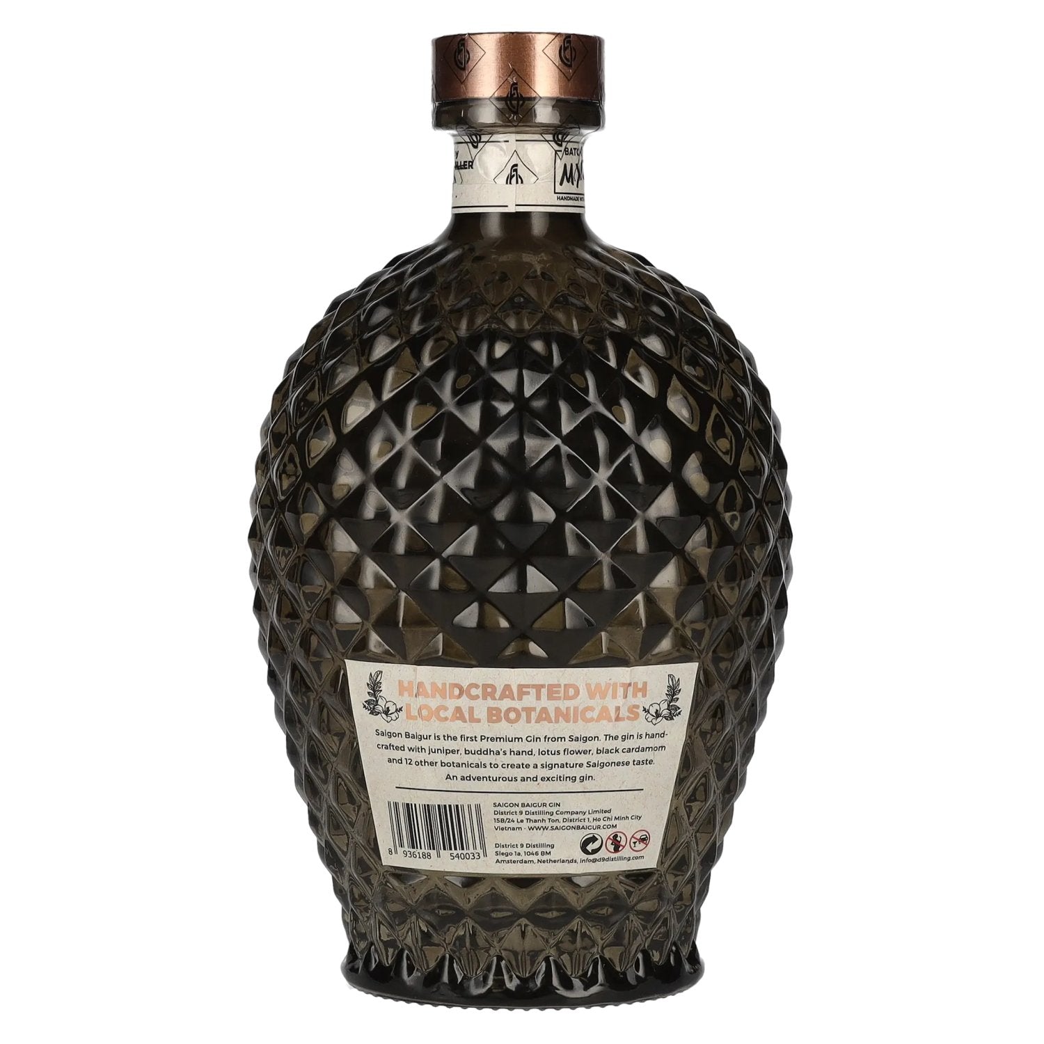 Saigon Baigur Premium Dry Gin 43% vol. 0,7l
