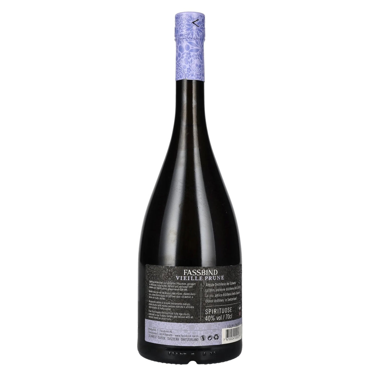 Fassbind Les Vieilles Barriques VIEILLE PRUNE 40 % vol. 0,7 l