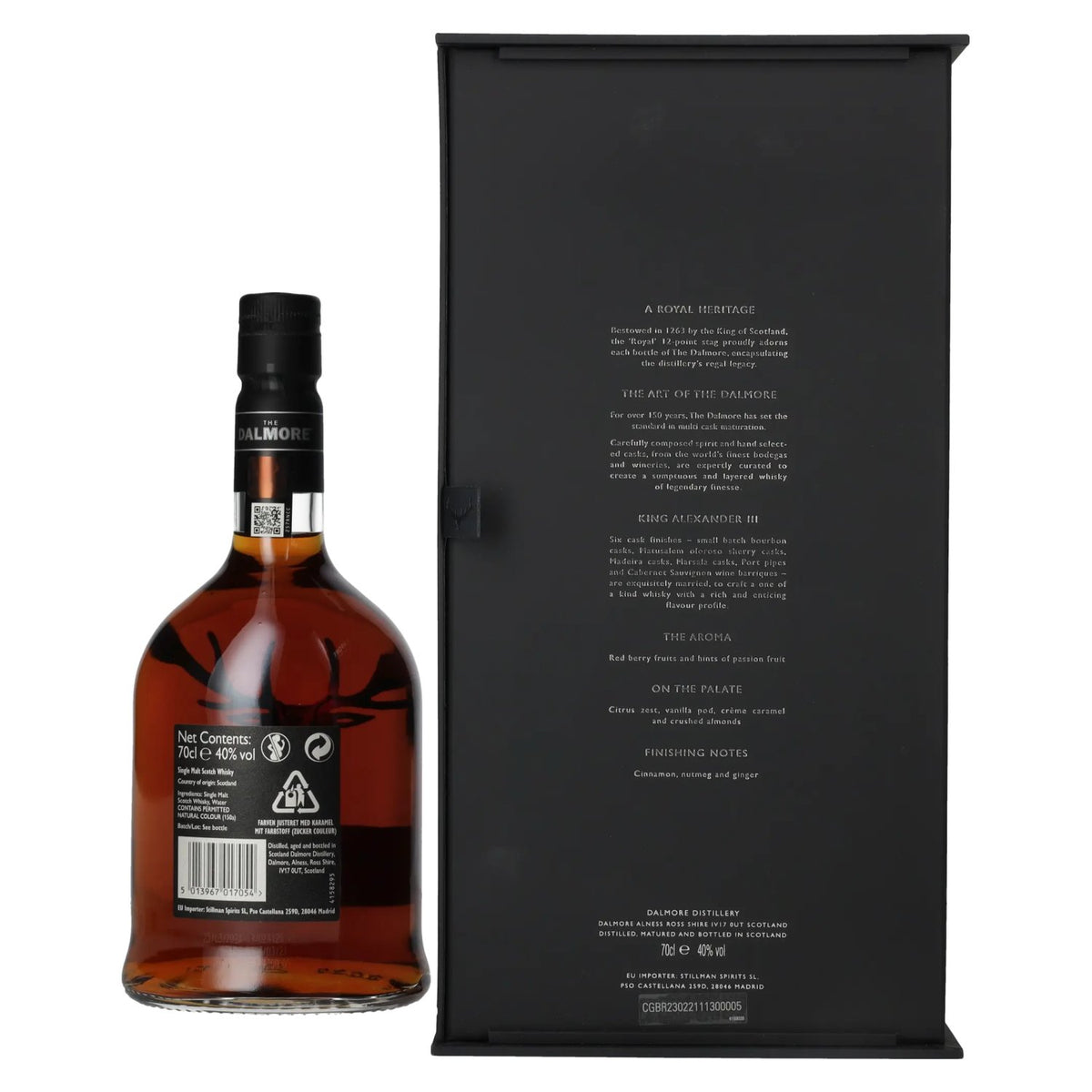 The Dalmore KING ALEXANDER III Highland Single Malt Scotch Whisky 40% Vol. 0,7l in Geschenkbox