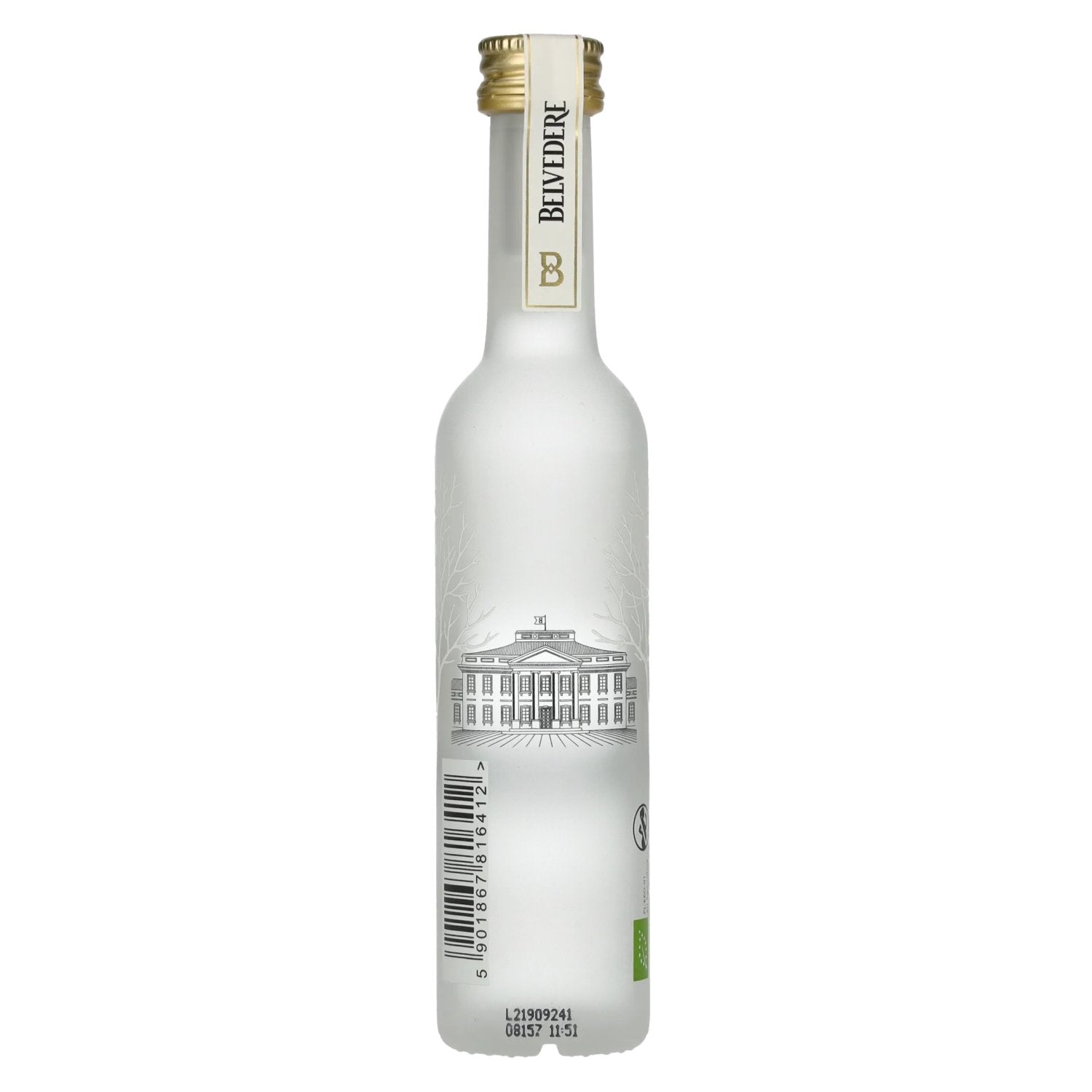 Belvedere Organic Vodka 40% vol. 0,05l