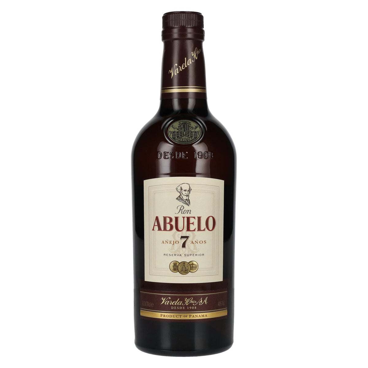 Ron Abuelo Añejo 7 ans 40 % vol. 0,7 l