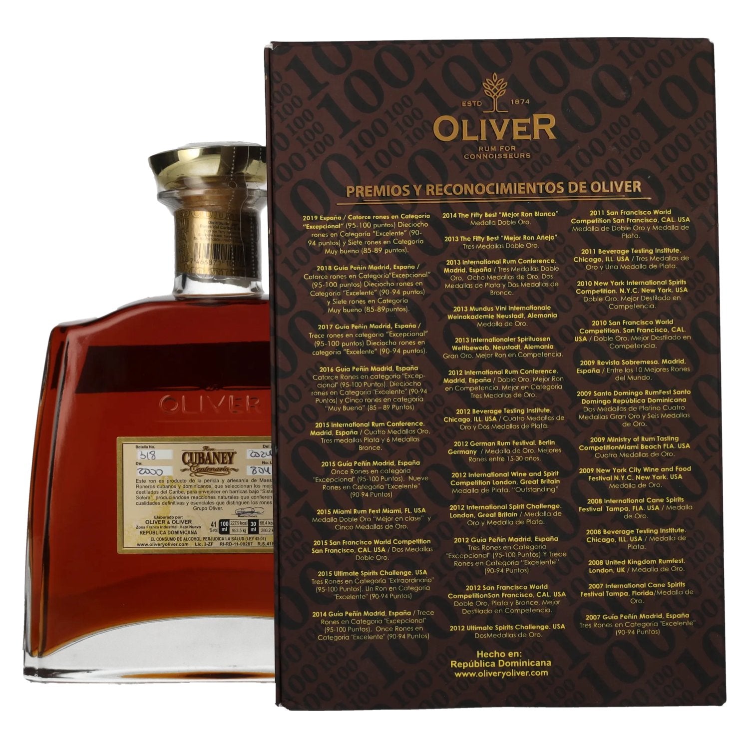 Ron Cubaney Centenario Ultra Premium 41% Vol. 0,7l in gift box