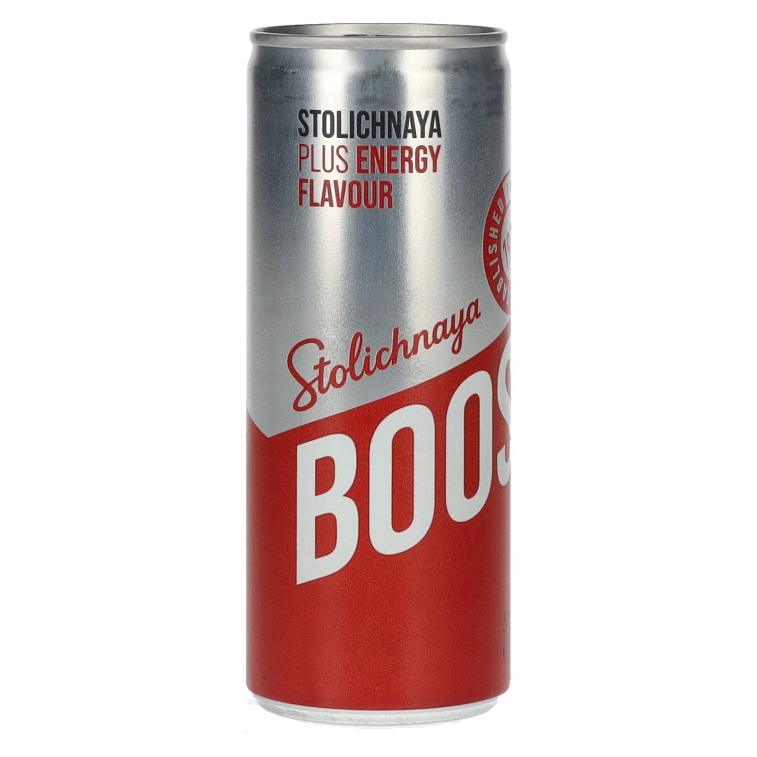 Stolichnaya Boost Plus ENERGY Flavour 5% Vol. 0,25l can deposit